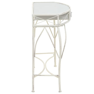 Bijzettafel Franse Stijl 82X39X76 Cm Metaal