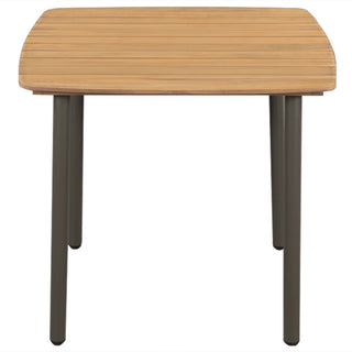 Tuintafel Massief Acaciahout En Staal