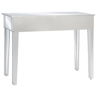 Wandtafel Gespiegeld 106,5X38X76,5 Cm Mdf En Glas