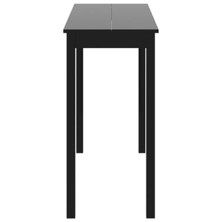 Bartafel 115X55X107 Cm Mdf Zwart