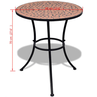 Bistrotafel 60 Cm Mozaïek Kleurig