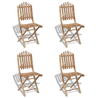 Tuinstoelen Inklapbaar Bamboe