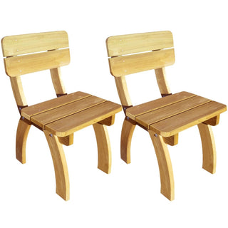 Tuinstoelen 2 St Geïmpregneerd Grenenhout