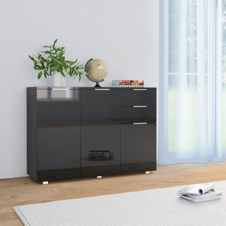 Dressoir 07X35X80,5 Cm Hoogglans