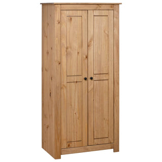 Kledingkast 3 Deuren Panama Range 118X50X171,5 Cm Grenenhout