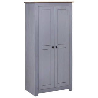 Kledingkast 3 Deuren Panama Range 118X50X171,5 Cm Grenenhout