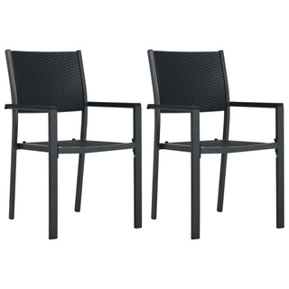 Tuinstoel Rattan-Look Kunststof