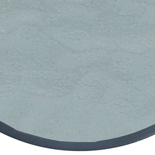Bistrotafel 40X46 Cm Staal En Glas Zwart