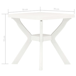 Bistrotafel 70X70X72 Cm Kunststof