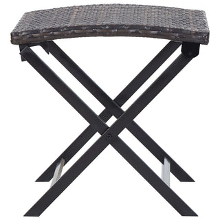 Kruk Inklapbaar Poly Rattan