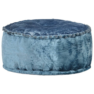 Poef Rond 40X20 Cm Fluweel
