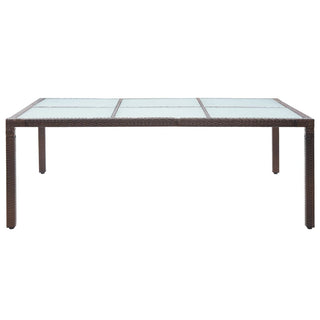 Tuintafel 200X150X74 Cm Poly Rattan
