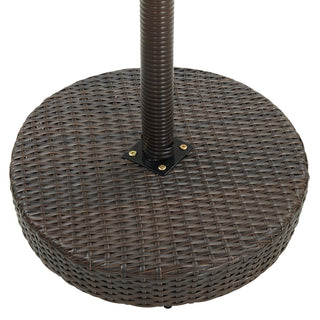Tuintafel 60,5X106 Cm Poly Rattan