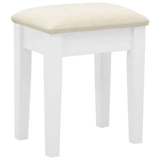 Kaptafel Met Kruk 65X36X128 Cm Paulowniahout Mdf