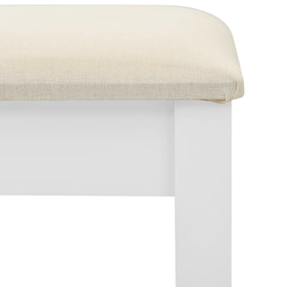 Kaptafel Met Kruk 65X36X128 Cm Paulowniahout Mdf