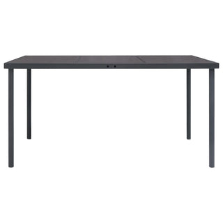 Tuintafel Staal Antracietkleurig
