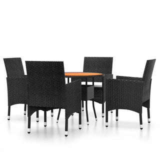 5-Delige Tuinset Poly Rattan