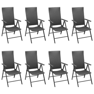 9-Delige Tuinset Zwart