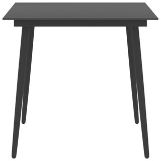 5-Delige Tuinset Zwart