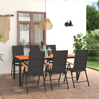 Bankje 160X35X45 Cm Massief Mangohout Zwart