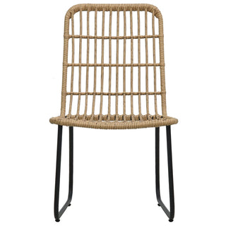 Tuinset Poly Rattan En Glas