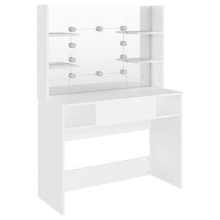 Kaptafel Met Led-Verlichting 100X40X135 Cm Mdf