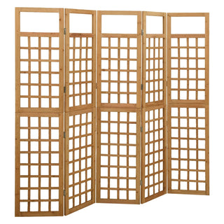 Kamerscherm/Trellis Met 3 Panelen Vurenhout