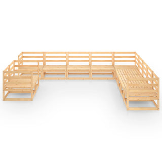 1 Loungeset Massief Grenenhout