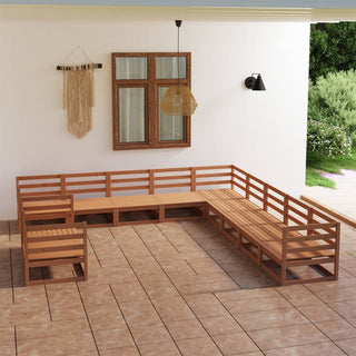 1 Loungeset Massief Grenenhout