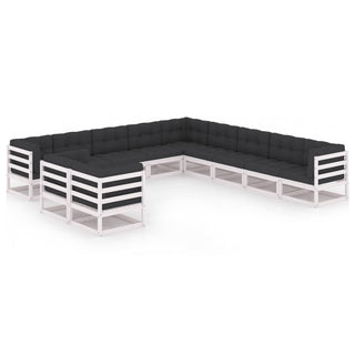 1 Loungeset Massief Grenenhout