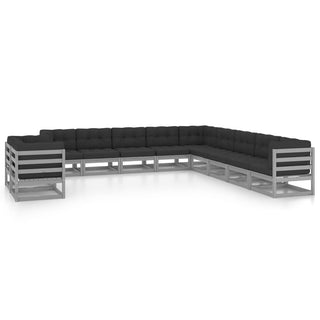1 Loungeset Massief Grenenhout