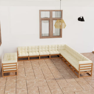 1 Loungeset Massief Grenenhout