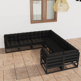 8-Delige Loungeset Massief Grenenhout