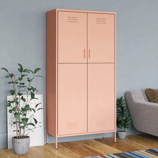 Kledingkast 90X50X180 Cm Staal