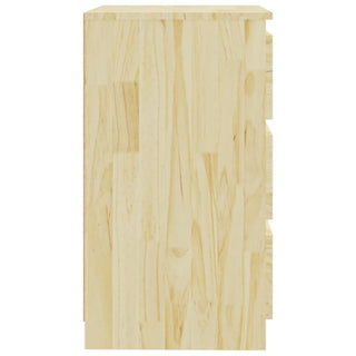 Nachtkastje 60X36X64 Cm Massief Grenenhout