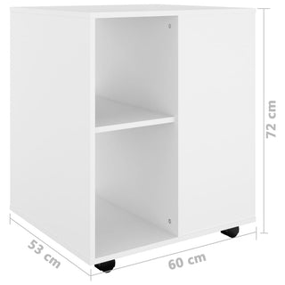 Kast Verrijdbaar 60X53X72 Cm Spaanplaat