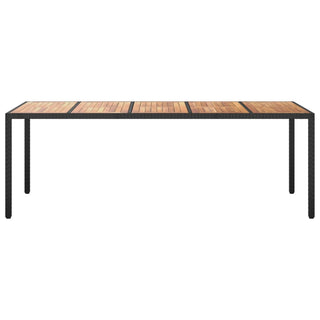 Tuintafel 250X100X75 Cm Poly Rattan