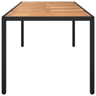Tuintafel 250X100X75 Cm Poly Rattan