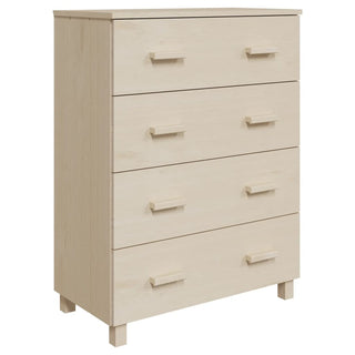 Dressoir Hamar 79X40X03,5 Cm Massief Grenenhout
