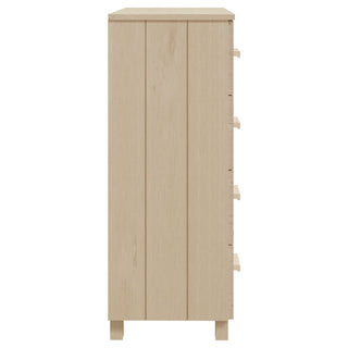Dressoir Hamar 79X40X03,5 Cm Massief Grenenhout