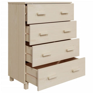 Dressoir Hamar 79X40X03,5 Cm Massief Grenenhout