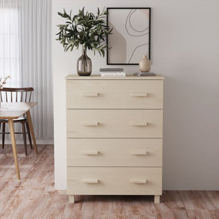 Dressoir Hamar 79X40X03,5 Cm Massief Grenenhout