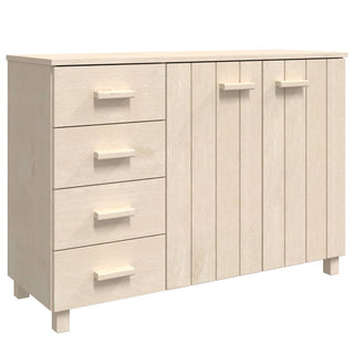 Dressoir Hamar 3X40X80 Cm Massief Grenenhout