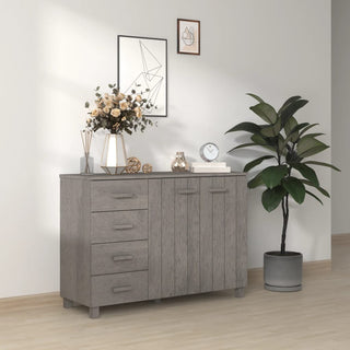 Dressoir Hamar 3X40X80 Cm Massief Grenenhout