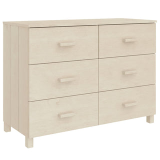 Dressoir Hamar 3X40X80 Cm Massief Grenenhout