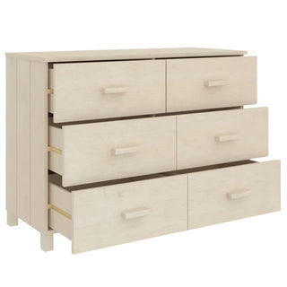 Dressoir Hamar 3X40X80 Cm Massief Grenenhout