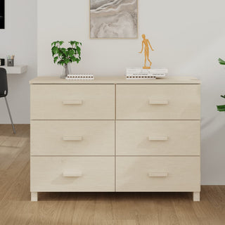 Dressoir Hamar 3X40X80 Cm Massief Grenenhout