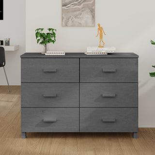 Dressoir Hamar 3X40X80 Cm Massief Grenenhout