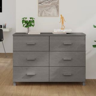 Dressoir Hamar 3X40X80 Cm Massief Grenenhout