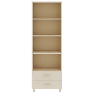 Hoge Kast Hamar 60X35X80 Cm Massief Grenenhout